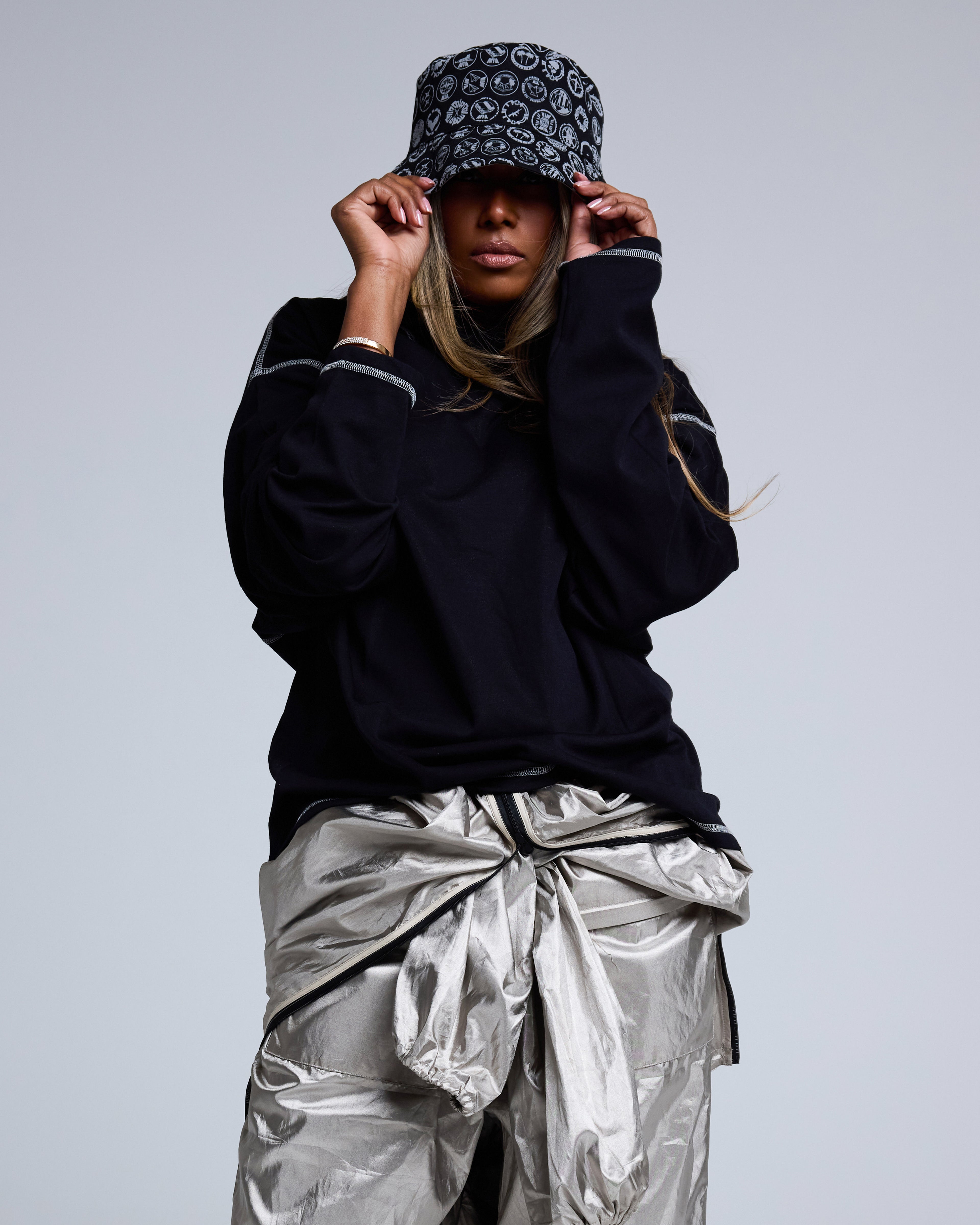 Tin Foil Hat - 7 Seals Black