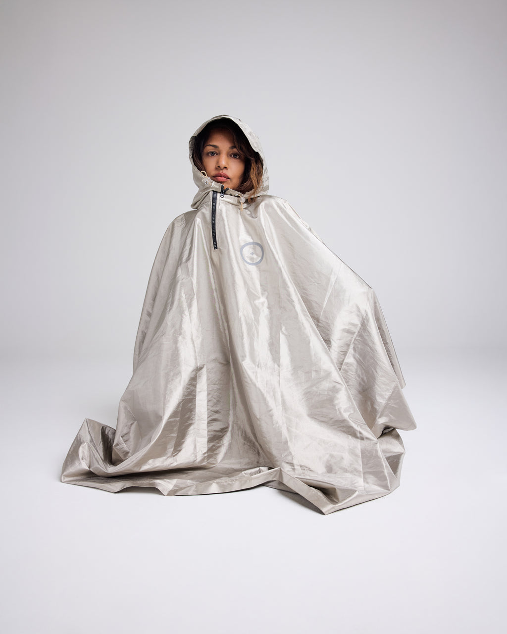 Full Protection Silver Poncho