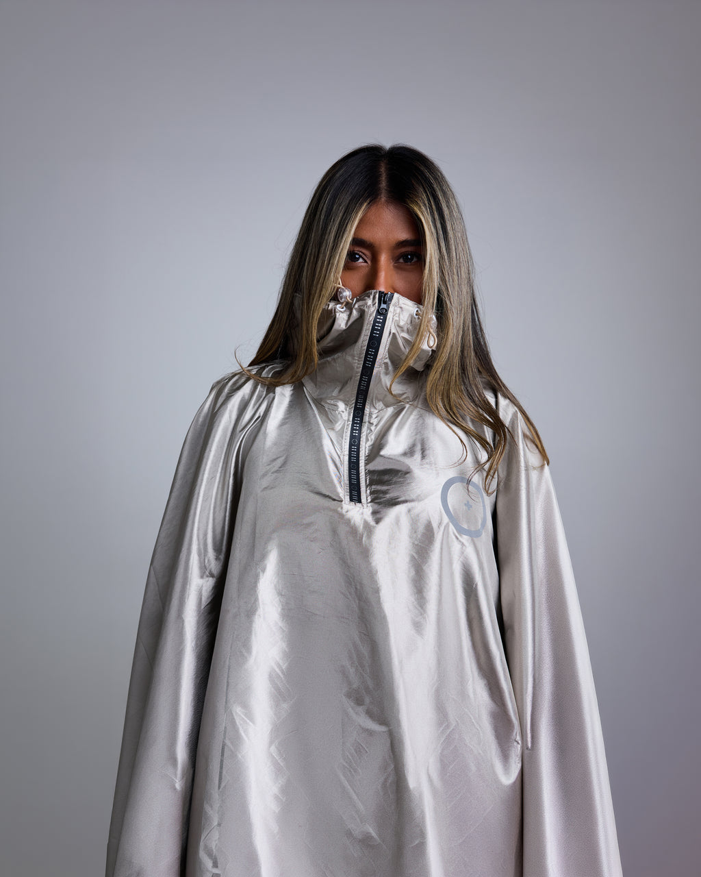 Full Protection Silver Poncho
