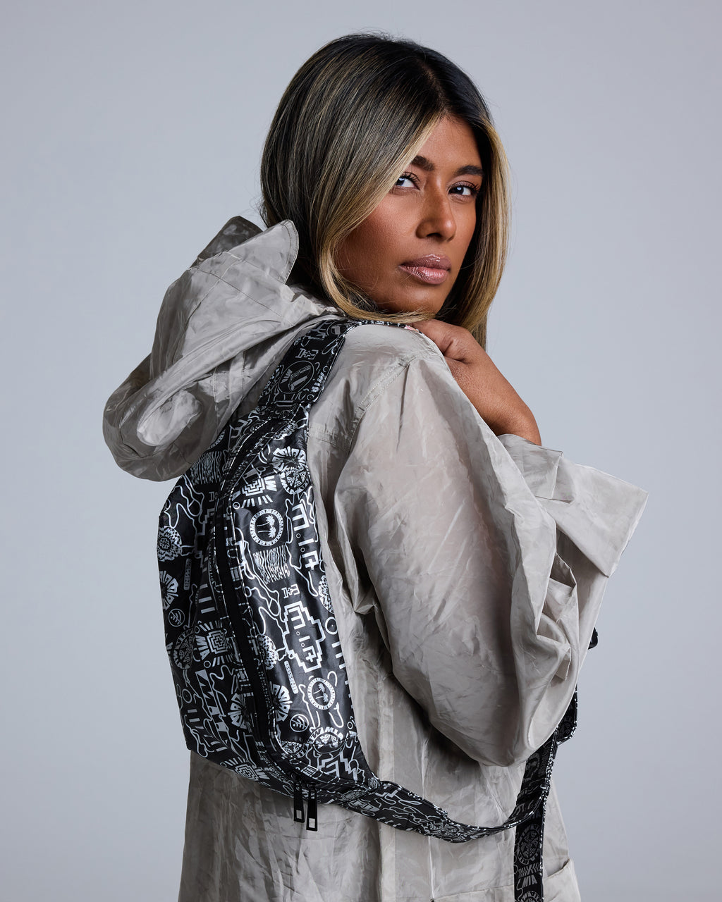 Camo Data Protection Waist Bag