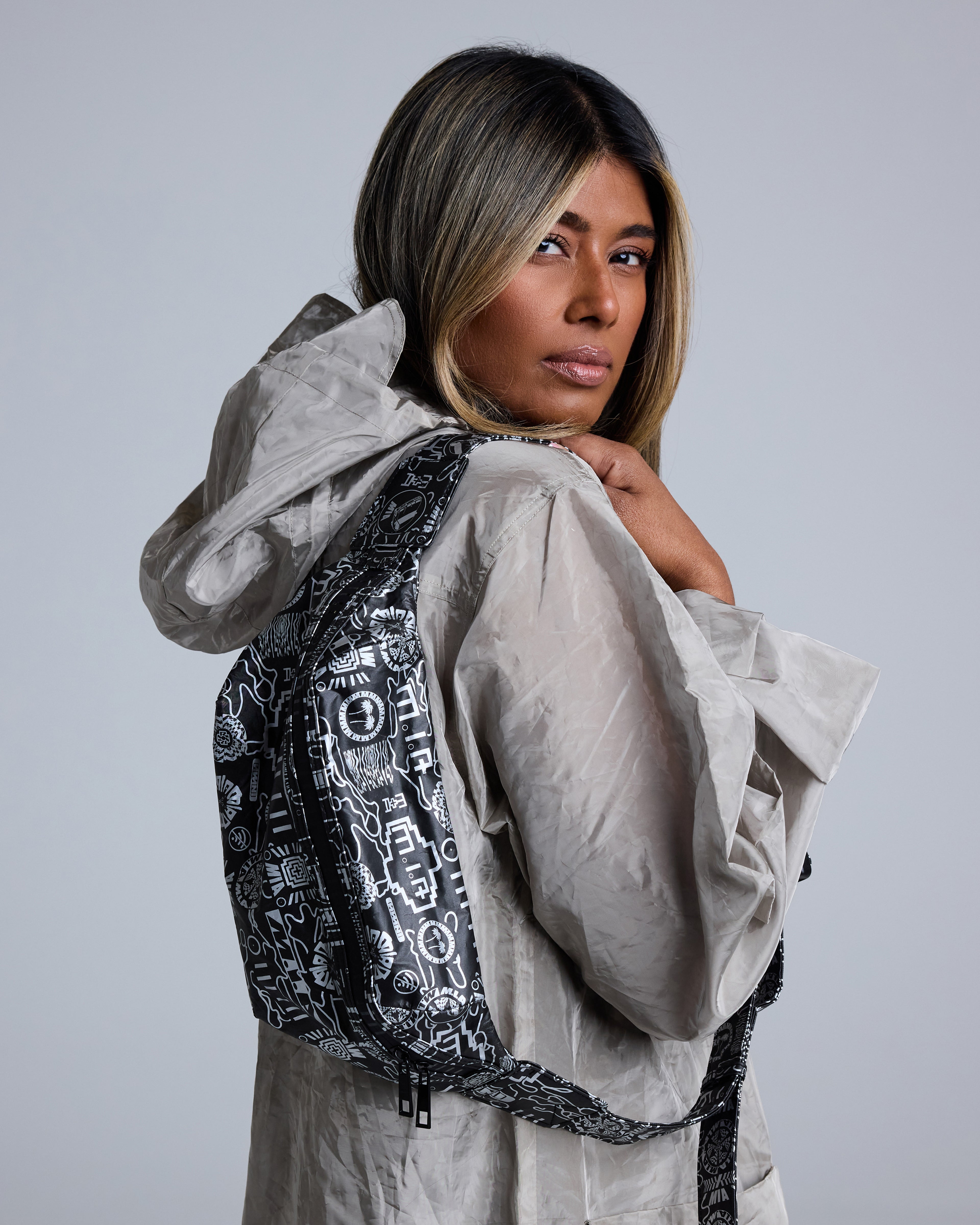 Camo Data Protection Waist Bag